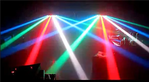 Hot sell bright LED eight-beam light beam scanning lamp DJ