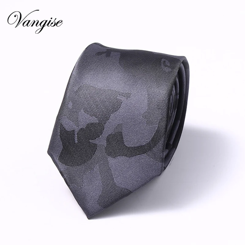 

Factory 6CM Classic Men's Skinny Ties Polyester Silk Solid Polka Dot Narrow Jacquard Woven Slim Neckwear For Groomsman Neck Tie