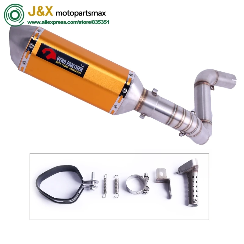 DUKE 125 DUKE200 DUKE390 DUKE250 выхлопная полная система для мотоцикла глушитель средней