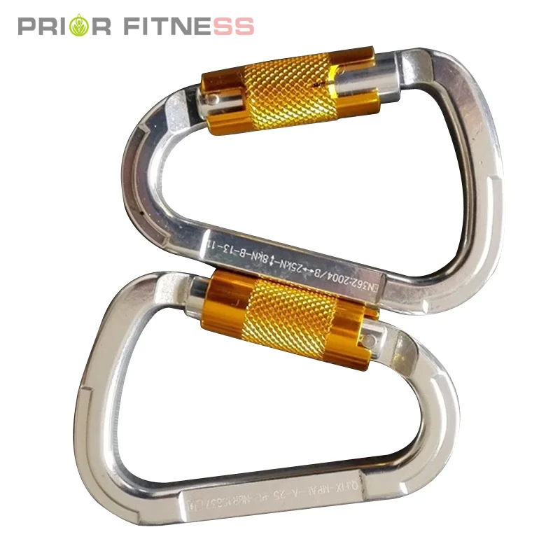 

Aluminum Carabiner for Aerial yoga hammock 25KN D Type Hardware for Aerial Yoga Hammock Shipping by Express