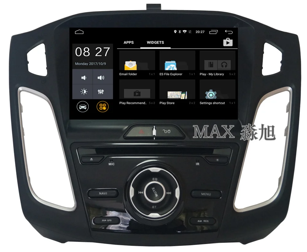 Excellent MAX Android 8.1 IPS Screen GPS Navigation System Car DVD Player for Ford Focus 2012 2013 2014 2015 Car Radio RDS Stereo Free Map 3