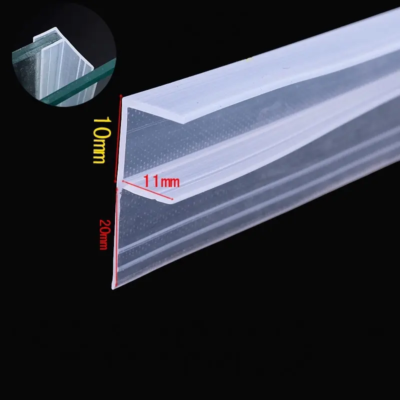 6, 8, 10, 12 мм стеклянные уплотнения, бескаркасные душевые двери, окна, Балконный экран, уплотнительная полоса, уплотнительная прокладка, пробка 3 м, большая F