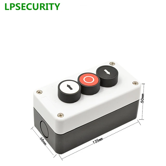 LPSECURITY Electric Push button for barrier gates and gate openers