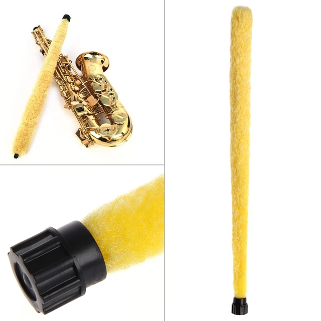 Miękka trwała szczotka do czyszczenia Pad Saver do szczoteczki do czyszczenia saksofon sopranowy altowy Tenor tanie tanio OOTDTY CN (pochodzenie) cleaning brush Yellow Black Quantity 1 PC Miękka trwała szczotka do czyszczenia Pad Saver do szczoteczki do czyszczenia saksofon sopranowy altowy Tenor tanie tanio OOTDTY CN (pochodzenie) cleaning brush Yellow Black Quantity 1 PC