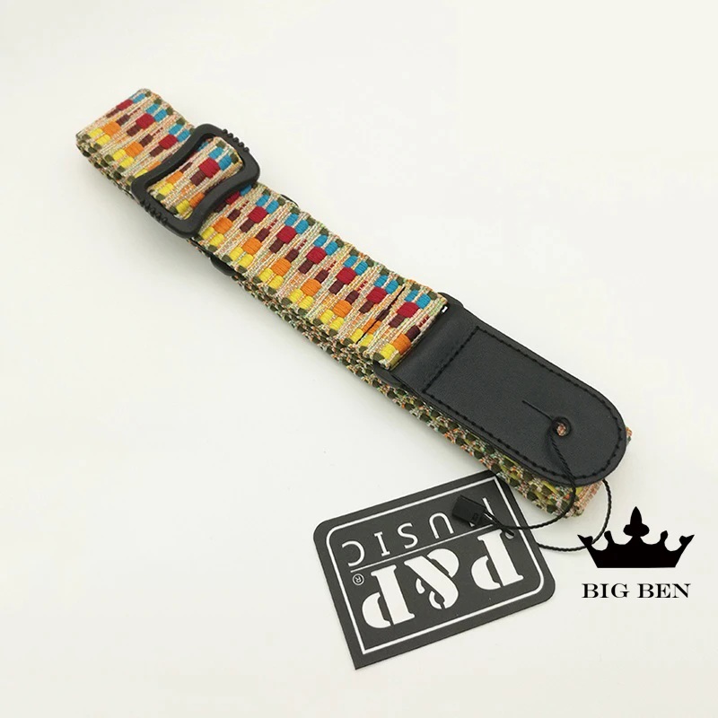 Freight Free Guitar National Color Leather Straps Pure Cotton Ukulele