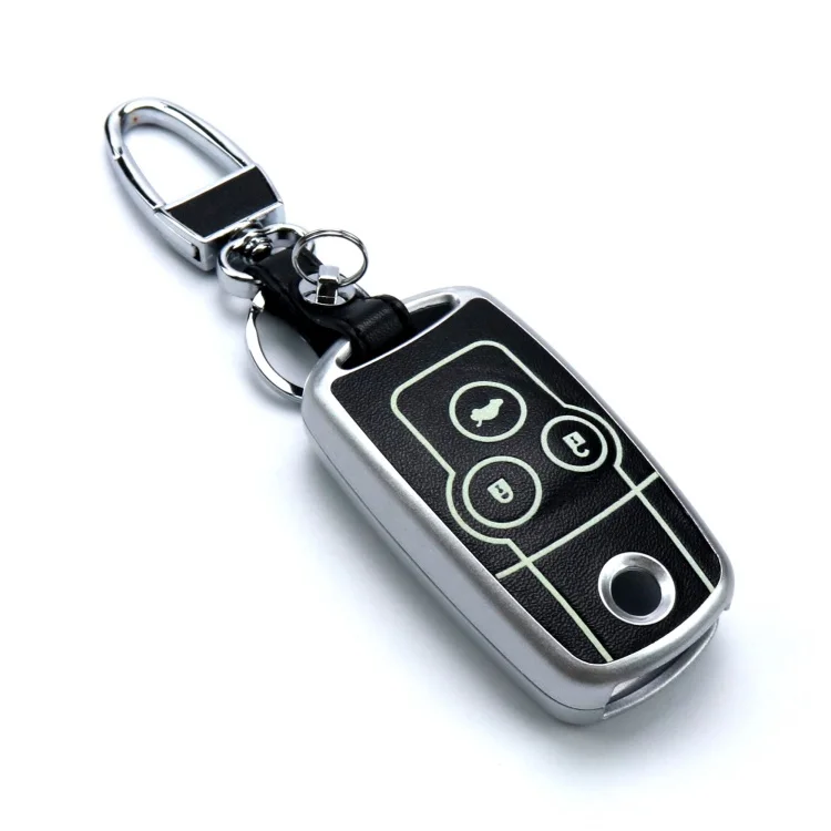 

Peacekey Car styling Lumious Key Cover Case for Honda Crv Fold Flip Keychains Glow In Dark Key Holder Wallet Dustproof key case