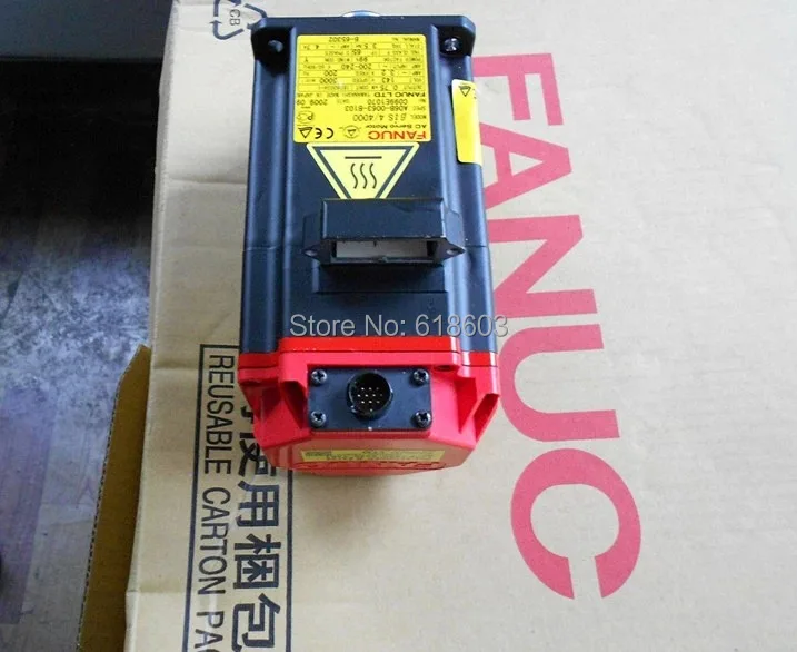 Fanuc AC servo motor A06B-0163-B088#7000 for cnc machine
