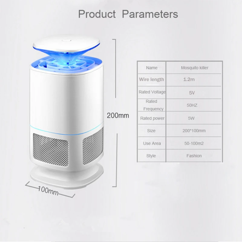 От производителя; электрическое средство от комаров убийца лампа Электроника usb анти-ловушка для комаров светодиодный Ночной светильник лампа ошибка насекомых вредителей убийца светильник s отпугиватель вредителей