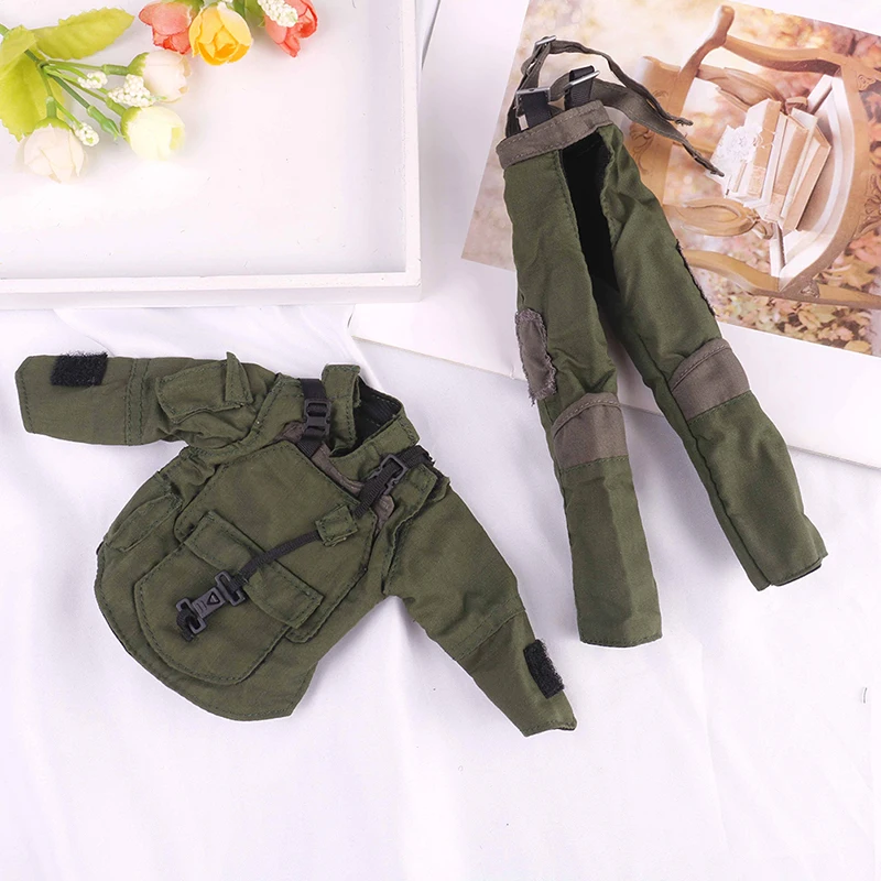 

1 Set 11 Inch Male Doll Casual Wear Doll Accessories Gift Toy Fashion 2 Style Army Green Casual Wear Clothes