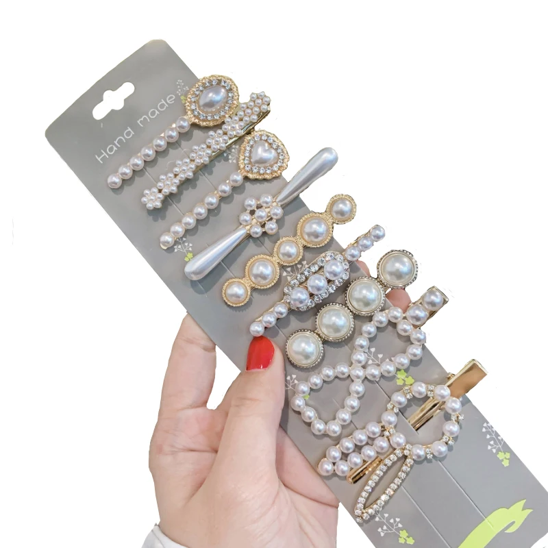 

Shiny Crystal Rhinestones Hairpins Barrettes Snowflake Rabbit Shape Hair Clips Hairstyle Design Styling Hair Accessories Jewelry