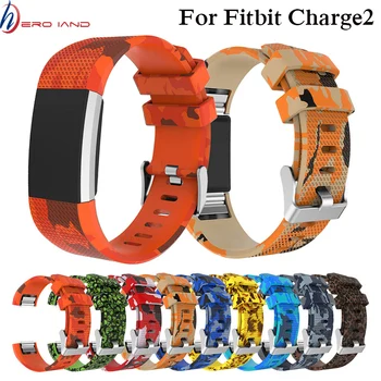 

Smart Watch Band for Fitbit Charge 2 Skull Pattern Soft Silicone Wrist Strap for Fitbit Charge 2 Accessories Men Women l0506#6