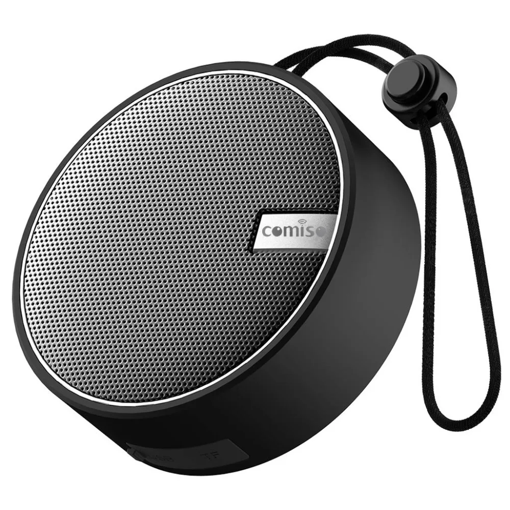 COMISO портативный Душ Bluetooth динамик IPX7 водонепроницаемый беспроводной с HD звуком