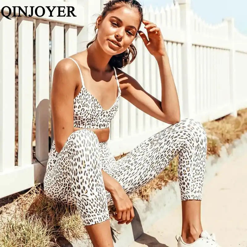 leopard jogging suit