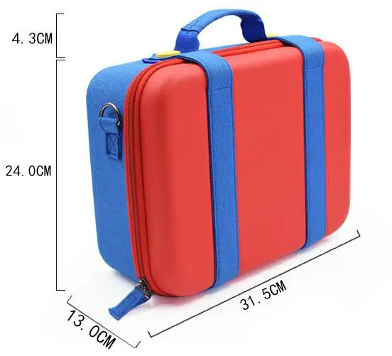 Дорожная сумка для переноски чехол совместим с Nintendo Switch мило и Делюкс Защитный Жесткий Чехол сумка для переноски консоли и аксессуары