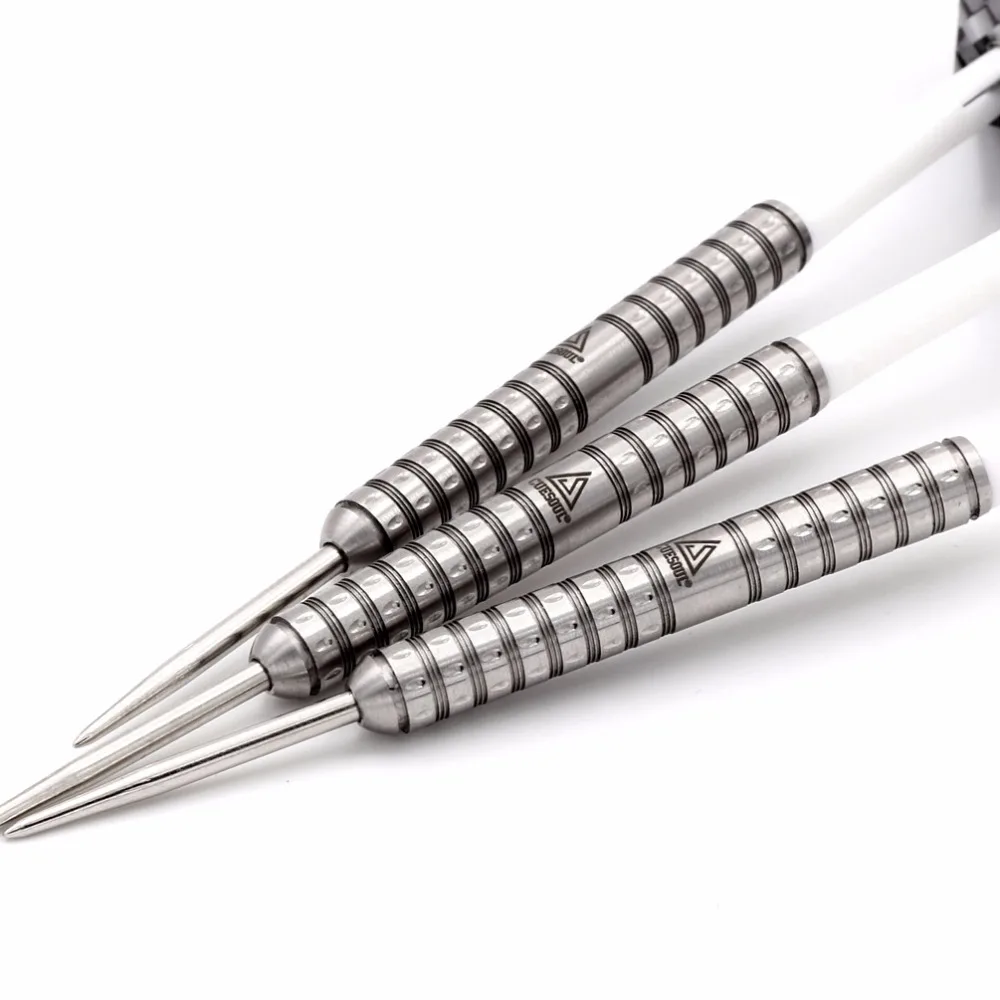 CUESOUL 22g Super Slim 98% Tungsten Steel Tip Darts Set.