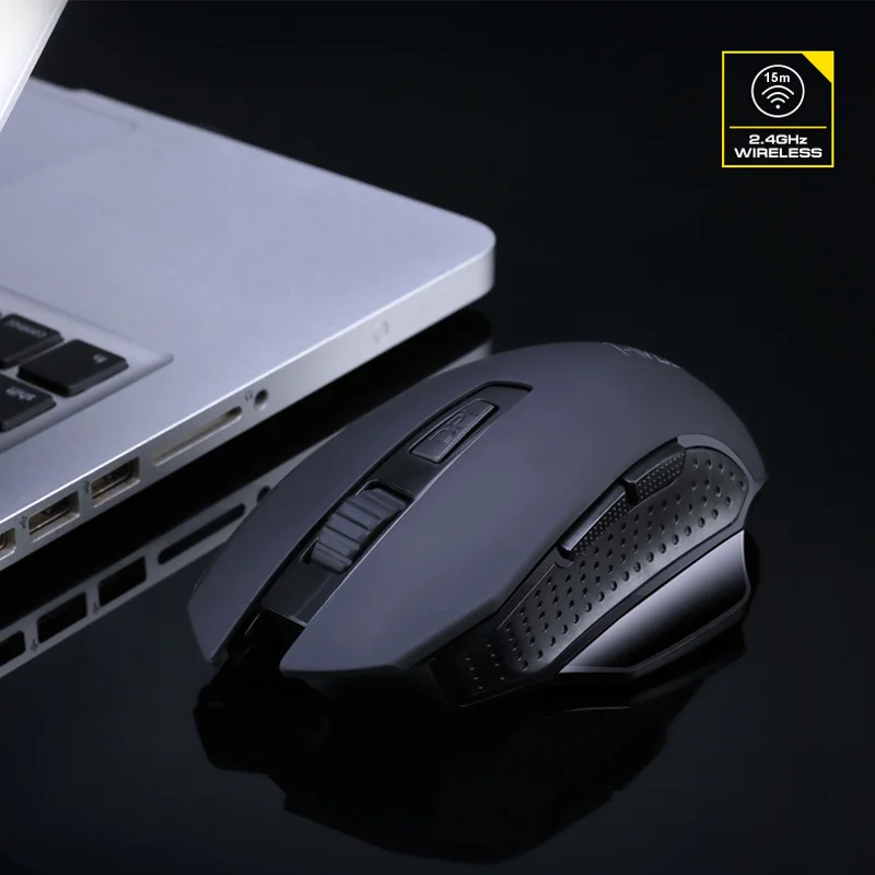 T-WOLF Q11 Mute Wireless Gaming Mouse 2400 DPI  (6)