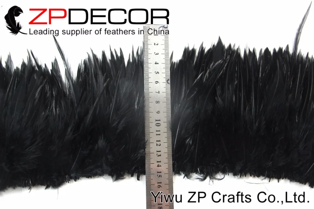 Zpdecor 700-800 шт./комплект 4-6 дюймов черный оптом нанизаны перья петуха седло для карнавала и Свадебные украшения