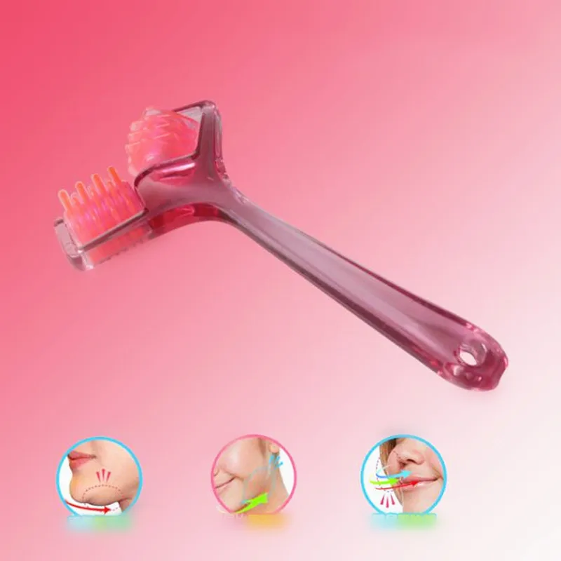 

1 Pc Slimming Chin Massage Face Vibration Facial Beauty Roller Massager Stick Lift Skin Tightening Plastic Massage Face