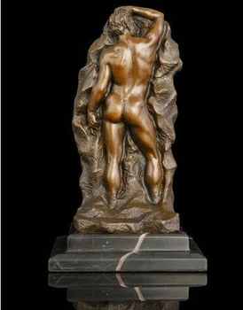 

Art Deco Sculpture Naked Man Bronze Statue