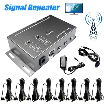 

IR Repeater IR Remote Control Extender Infrared Repeater System with Dual Head Infrared Emitter JDH99