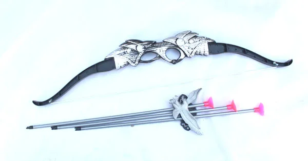 

Free shipping, halloween party cosplay The Avengers superher Hawkeye bow and arrow haw-keye costume