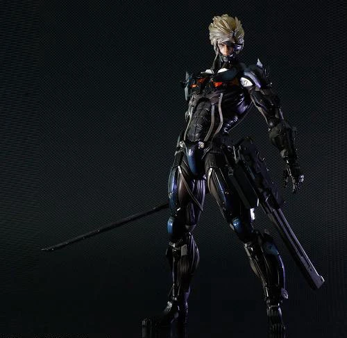 

Play Arts Kai Metal Gear Solid Metal Gear Rising Revengeance Raiden Figure 27cm Play Arts PVC Action Figure Doll Toys Kids Gift