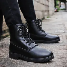 New High Quality Genuine Leather Autumn Men Boots Winter Waterproof Ankle Boots Martin Boots Outdoor Working Boots Men Shoes 5 dekabr new fashion mens leather shoes waterproof men boots comfortable genuine leather boots quality autumn ankle boots for men