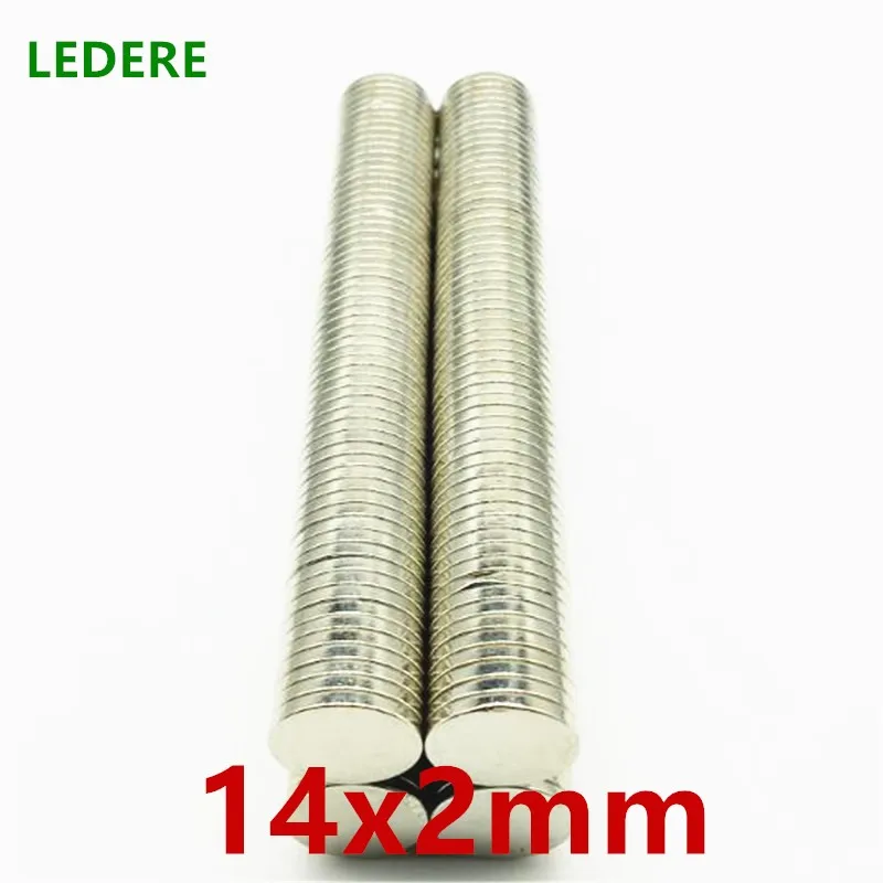 

102PCS 14mmx2mm Strong Round Magnets Dia 14x2 Neodymium Magnet Rare Earth Magnet 14*2 Magnet 14x2mm 14X2 Free Shipping