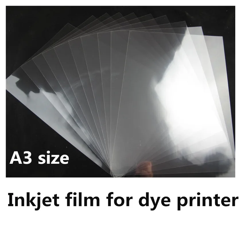 A3 размер водонепроницаемый матового струйных фильм листов для чернил краски принтер 20 листов