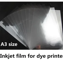 A3 размер водонепроницаемый матового струйных фильм листов для чернил краски принтер 20 листов