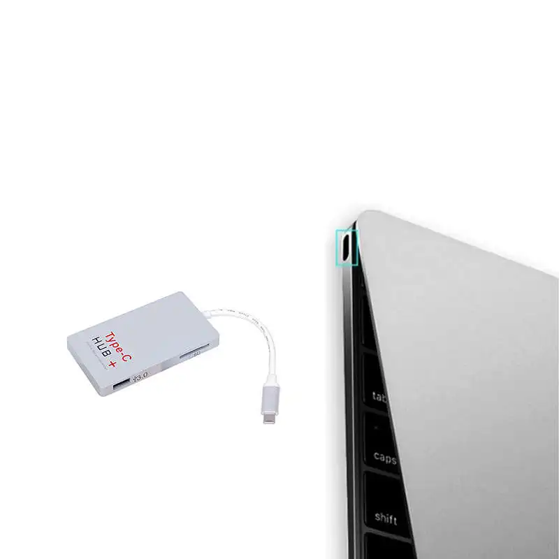 Type-C к Hdmi и концентратор и Sd кард-ридер 7 и Pd зарядка type-C кард-ридер концентратор 4K Hd