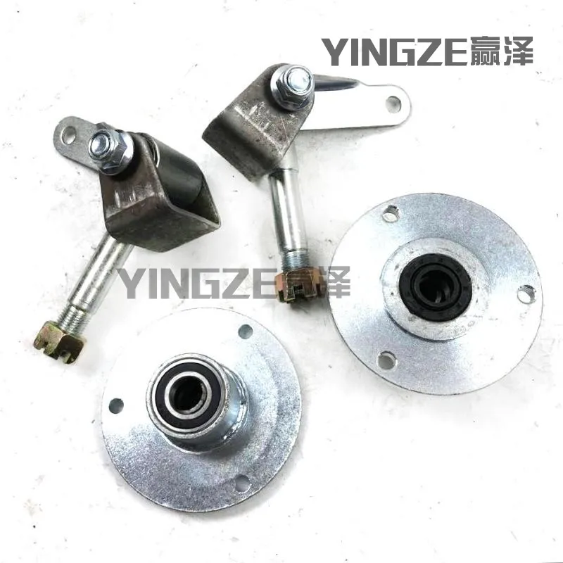 

ATV GO KART KARTING UTV Buggy Disc Brake 6 inch Wheel Front Steering Knuckles With Wheel Flange Hubs