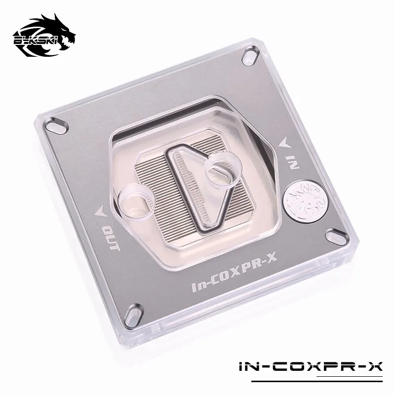 Водяной блок для процессора Bykski Intel LGA115X/2011/2066 X99 X299 радиатор ЦП RGB / RBW в COXPR X|cpu
