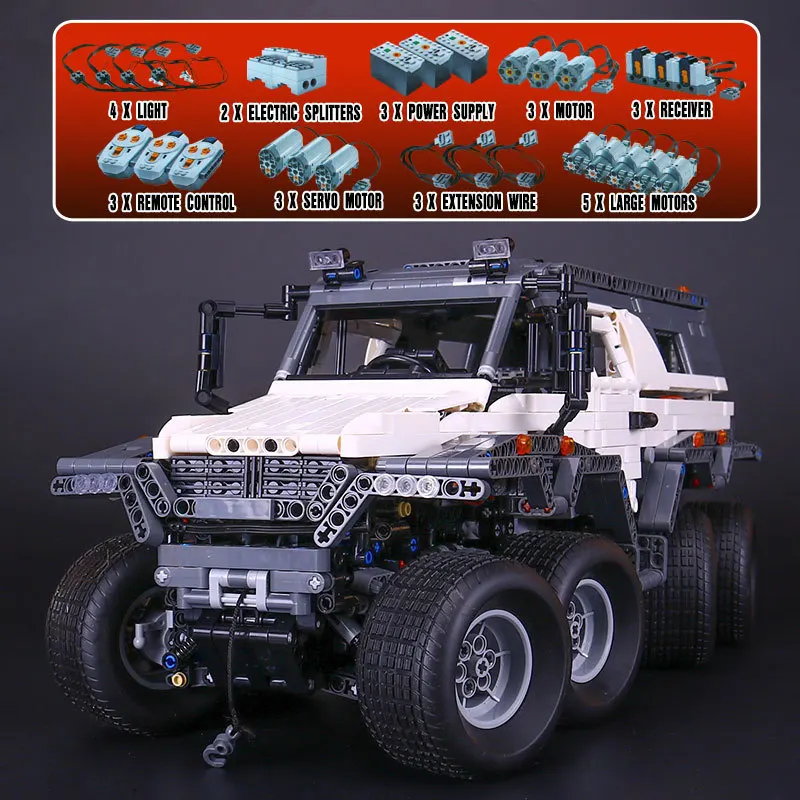 LEPIN 23011 Technic Series Off road vehicle Model MOC Assembling Building Kits Block Bricks Compatible 5360