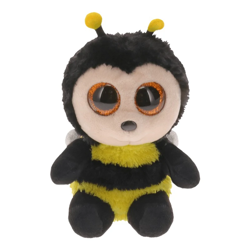 Ty Мягкие и плюшевые Buzby пчела игрушка 15 см