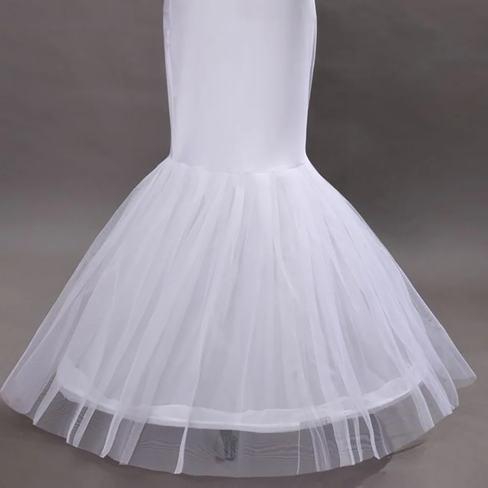 Новые белые свадебные Нижние юбки 1 Хооп Кость дешевые кринолиновые свадебные аксессуары Нижняя юбка