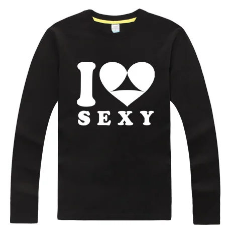 I LOVE Сексуальная футболка стринги Шутка Новинка длинная рубашка светится в темноте вечерние одежда XXXXXXL - Цвет: black