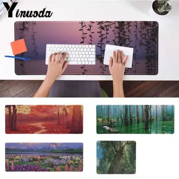 

Yinuoda vine tree landscape Customized MousePads Computer Laptop Anime Mouse Mat Size for 30x90cm and 40x90cm Gaming Mousepads