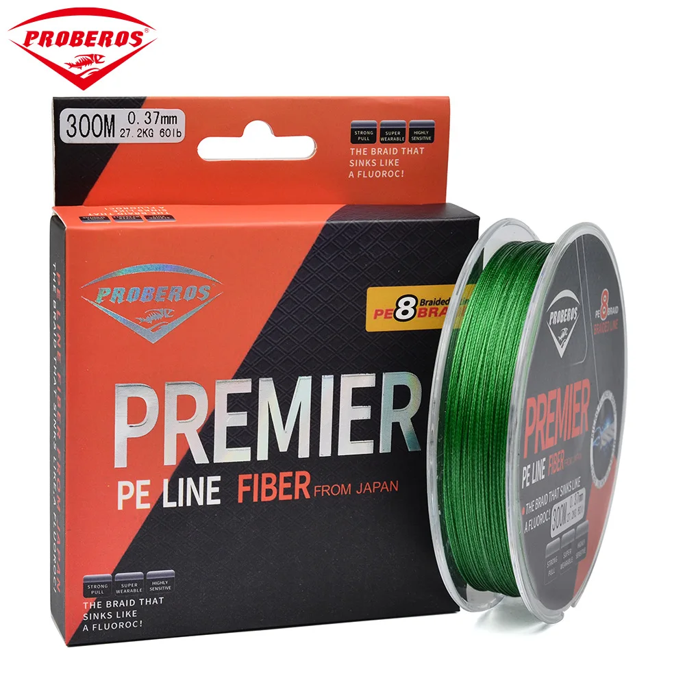 Brand 8 Braid Fishing Line 300M PE Fishing Line 8 Strands Multifilament