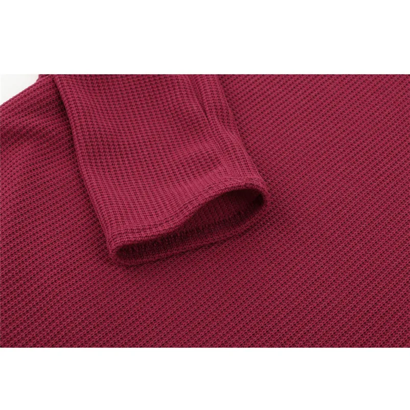 Womens Casual Long Sleeve Jumper V Neck Sweaters Blouse Tops Loose knit pullover sweater women winter clothing 2018 N06#N (10)