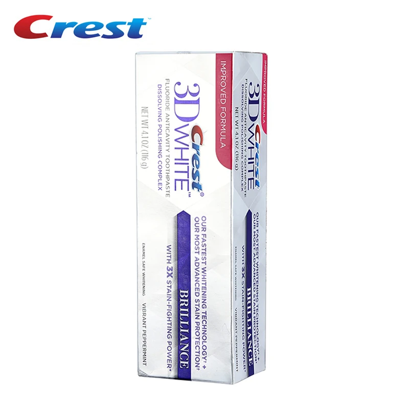 Generic Crest Toothpaste 3d White Brilliacnce Fluoride Anticavity