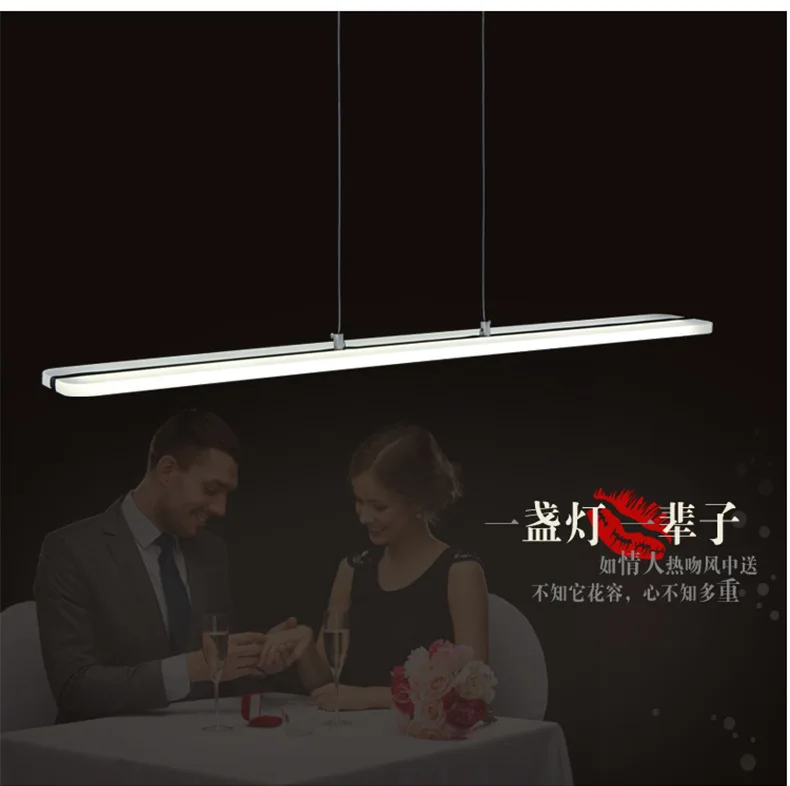 Новая светодиодная волнистая Люстра для кухни ресторана офиса LED Лофт