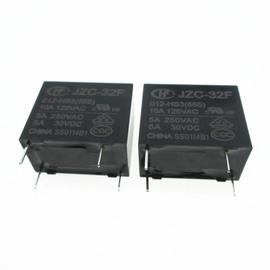 Новый 12V релейный JZC 32F 012 HS3 (555) HF32F 12VDC DC12V 12В 5A250VAC DIP4|Реле| |