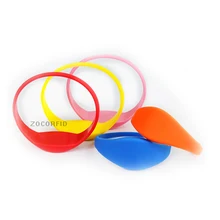 50 шт. 7# RFID 125 кГц Силиконовый водонепроницаемый rfid-браслетов с TK4100(совместимый EM4100) в Управление доступом