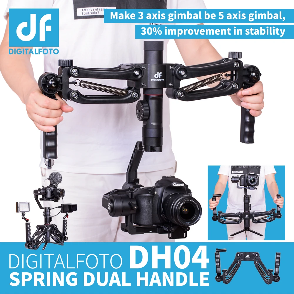 DF DIGITALFOTO Qucik Съемная Монтажная пластина для DJI Ronin SC/S Замена крепежных резьбовых отверстий Расширенный порт для монитора VS SmallRig