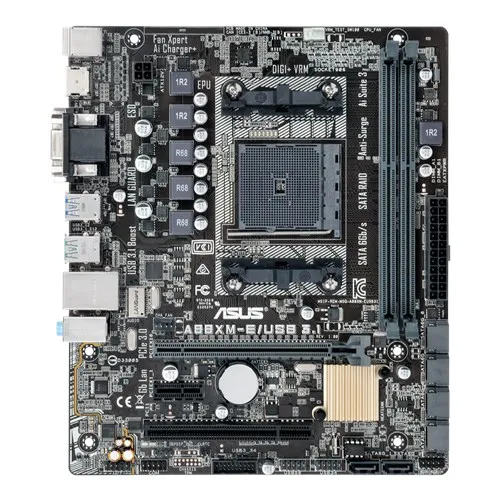 

Asus A88XM-E/USB 3.1 Desktop Motherboard AMD A88X Socket FM2/FM2+ DDR3 32GB SATA3 USB3.1 HDMI Micro ATX Original Used Mainboard