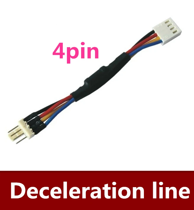 

10pcs/lot 47 ohm computer four pin CPU fan reduction line 4Pin temperature control speed reducing line PWM deceleration