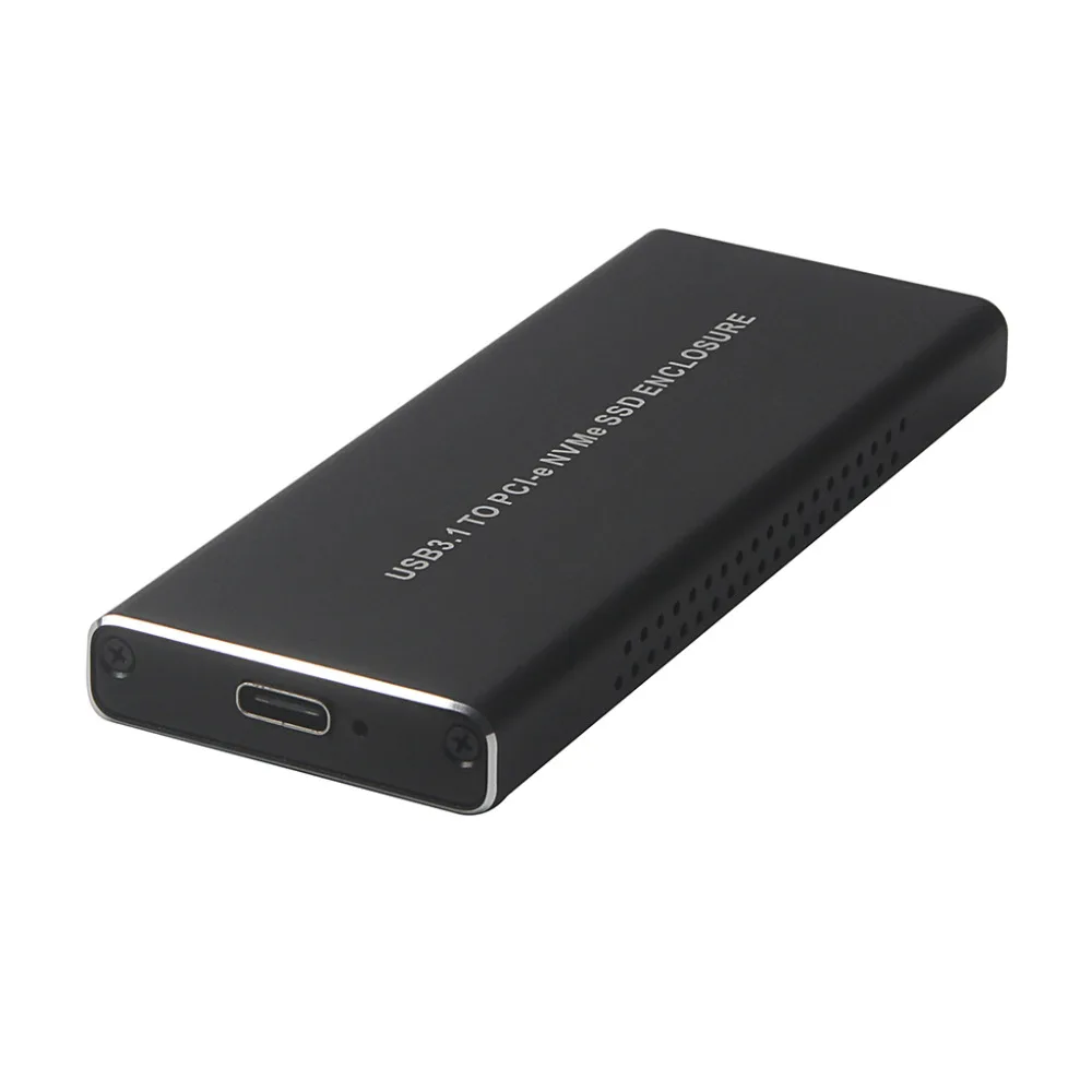  M schlüssel M.2 SSD Tragbare Mobile Box USB 3.1 zu NVMe M2 slot HDD gehäuse für Intel 760 P 960 EVO