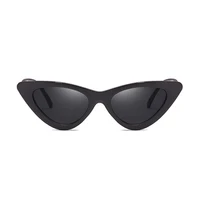 Lunettes de soleil œil de chat Sexy pour femmes, miroir de styliste de marque, Triangle noir, lentilles féminines, UV400 3