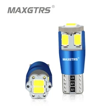 MAXGTRS 194 168 T10 LED W5W Canbus License Plate Bulb 5730 Car Sidemarker Parking Width Interior